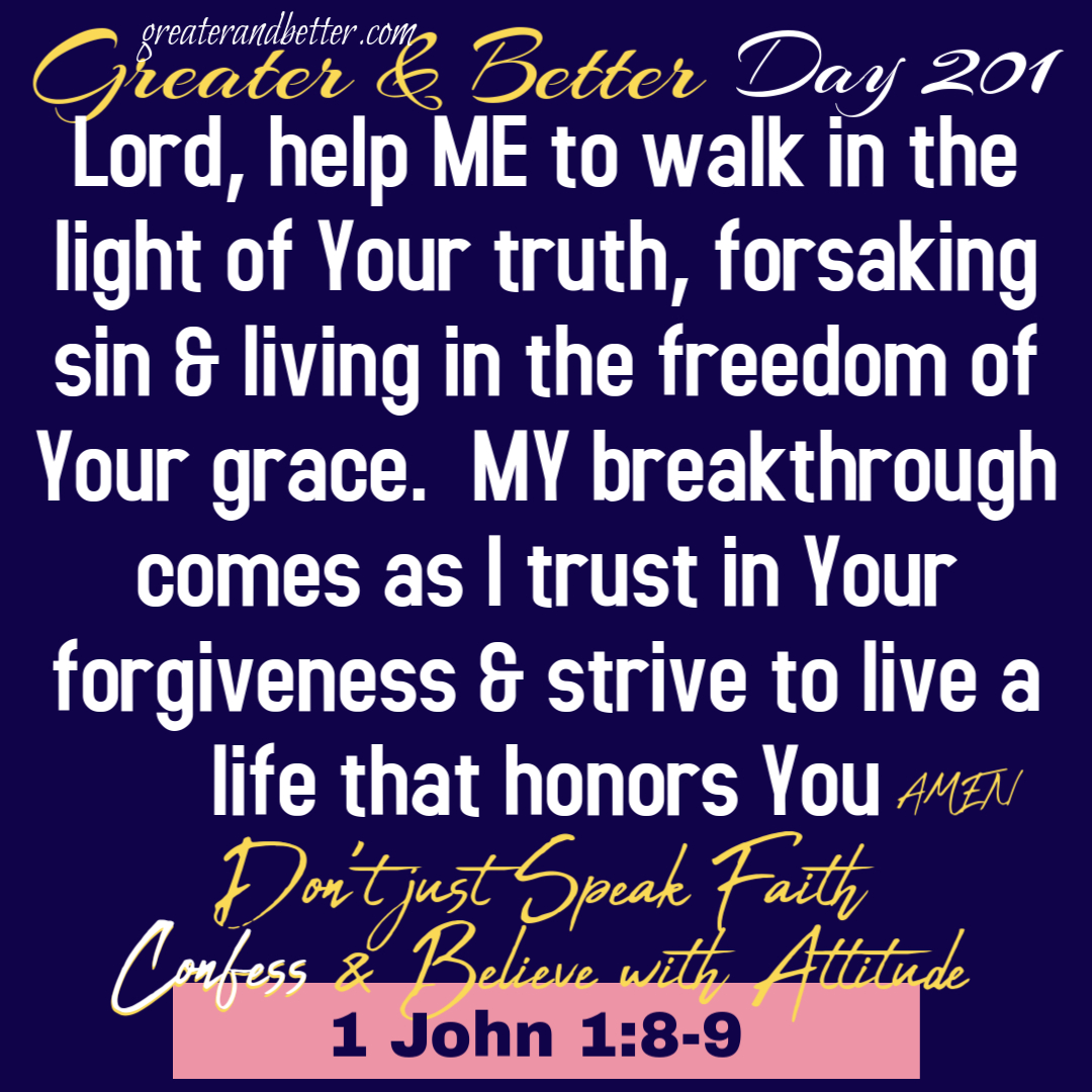 Greater & Better Day 201
