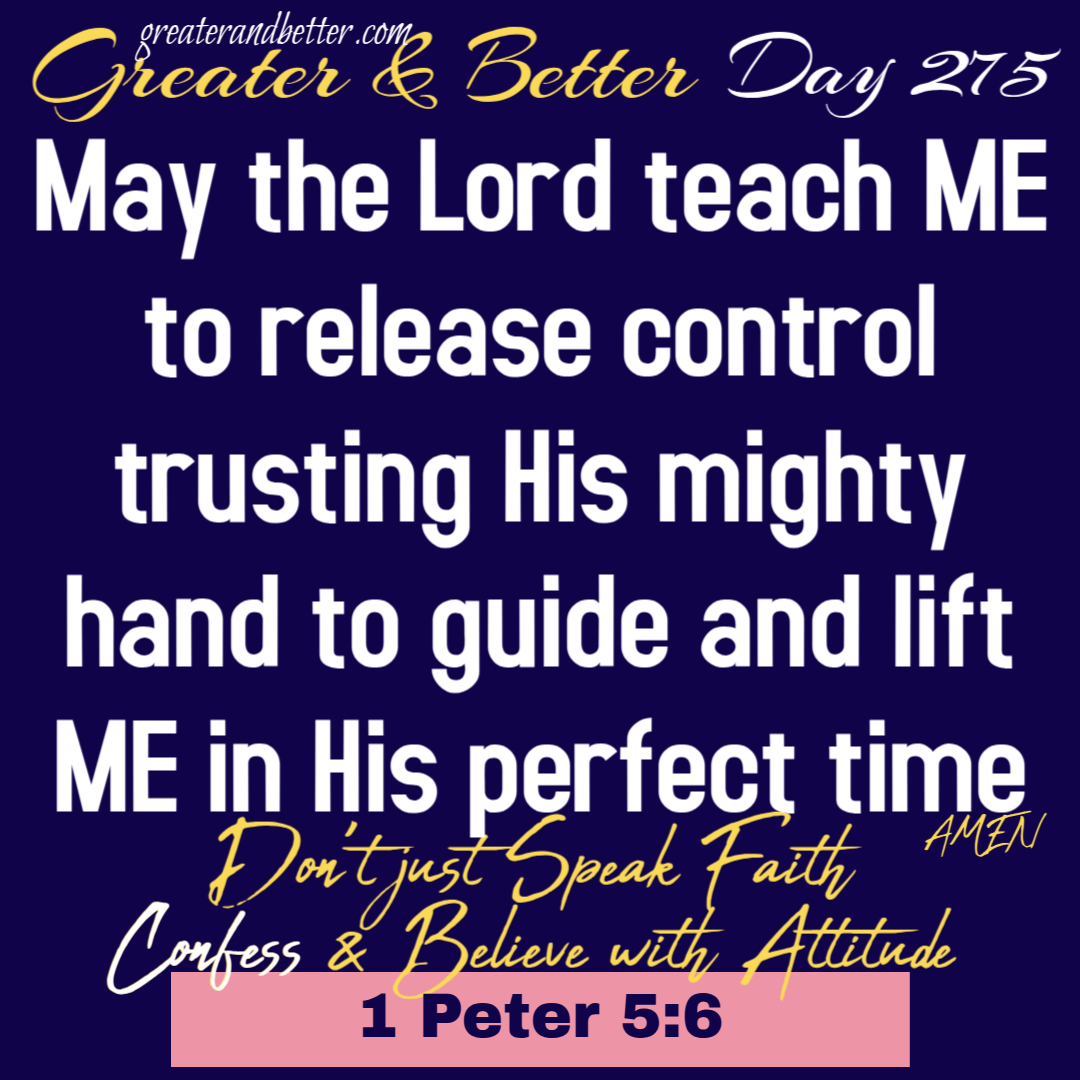 Greater & Poverty Day 275